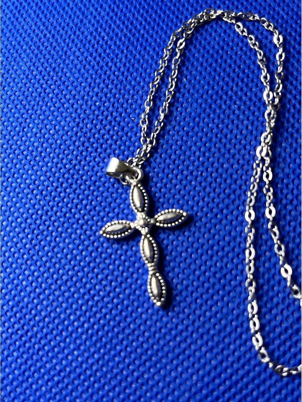Stainless Steel Cross Pendant Necklace - Classic & Chic